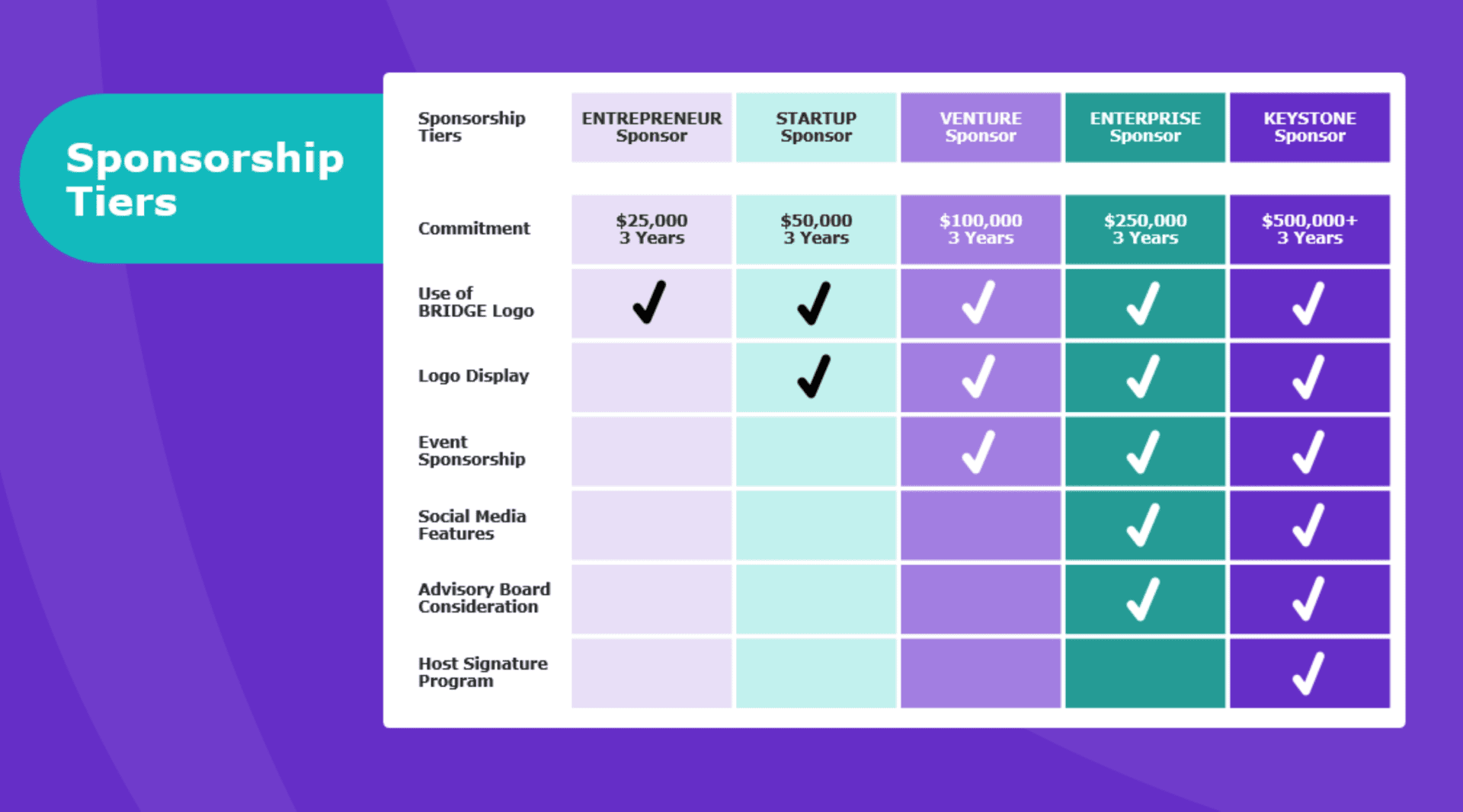 Corporate Sponsorship Tiers Graphic Larger